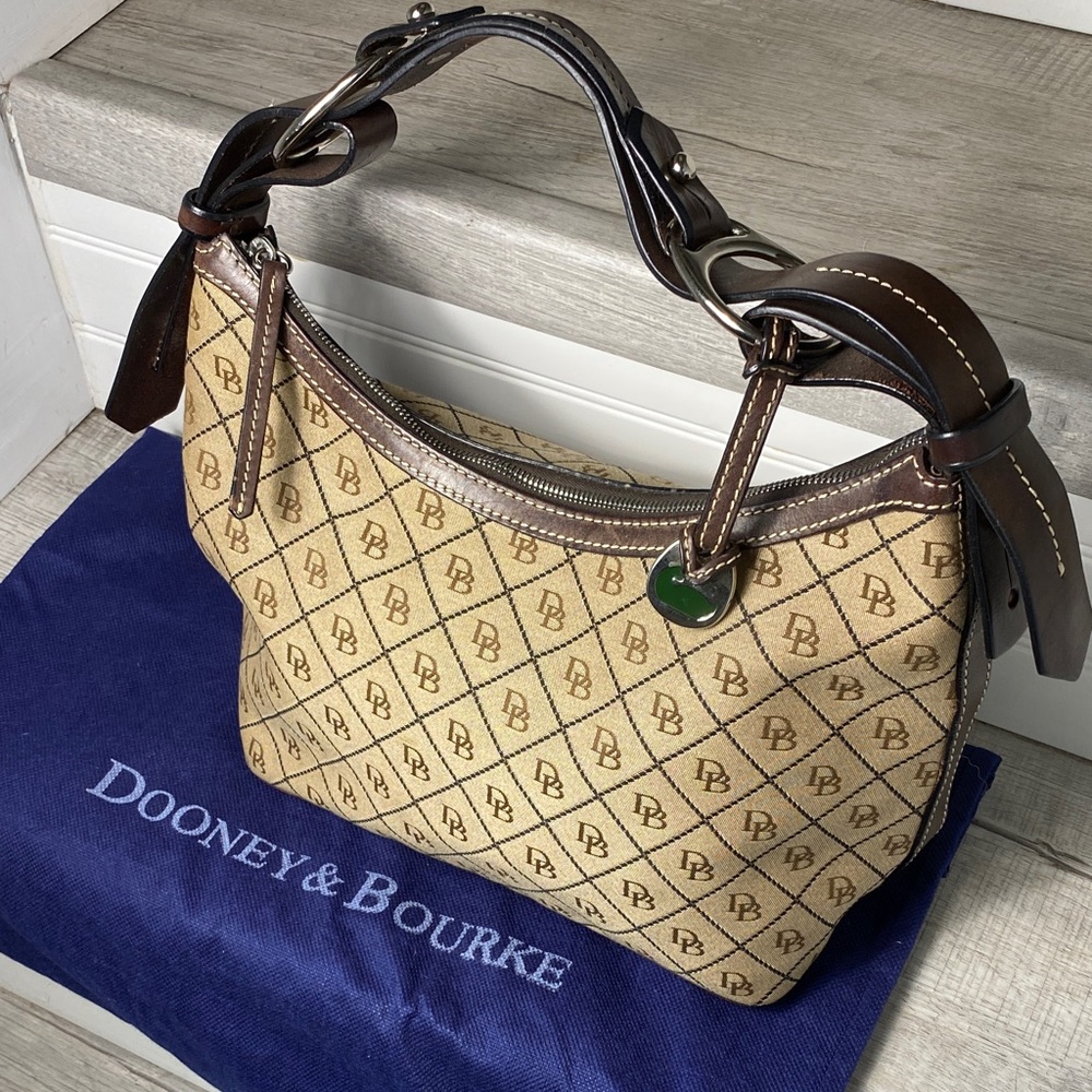 Dooney & Bourke vintage Brown and Tan Shoulder Bag